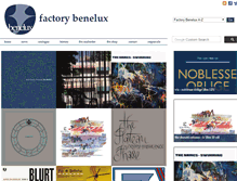 Tablet Screenshot of factorybenelux.com